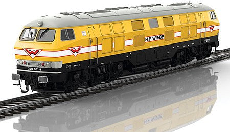 Marklin 55326 I Scale Henschel DH 4000 Class V 320 Diesel - Sound and DCC -- Wiebe 320 001-1 (Era VI 2015, yellow, white, red, gray)