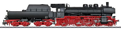 Marklin 55380 I Scale Class 038.10-40 4-6-0 & Tub-Style Tender w/Sound, Digital & Smoke -- German Federal Railroad DB #038 958-5 (Era IV, black, red)