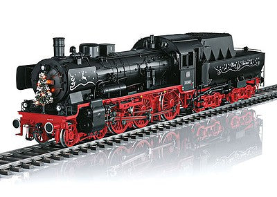 Marklin 55389 I Scale Class 038.10-40 4-6-0 & Tub-Style Tender w/Sound & Digital -- German Federal Railroad DB (Era III, Christmas Lights, Whistle & Decor)