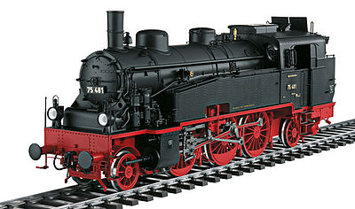 Marklin 55752 1:32 Scale Class 75.4 2-6-2T w/Sound & DCC -- German State Railroad DRG (Era II, black, red)