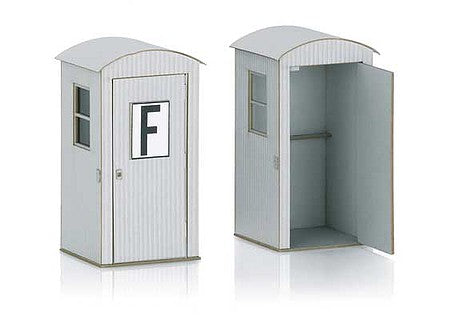 Marklin 56159 I Scale Railroad Telephone Booth 2-Pack -- Laser-Cut Kit