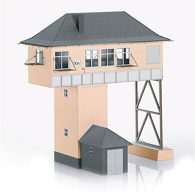 Marklin 56161 1:32 Scale Kreuztal Kn Gantry Signal Tower -- Laser-Cut Cardstock Kit - 15-3/4 x 7-1/16 x 15" 40 x 18 x 38cm