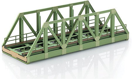 Marklin 56298 I Scale Single-Track Truss Railroad Bridge -- Laser-Cut Card Kit - 17-3/4 x 6 x 4-13/16" 45 x 15.2 x 12.2cm