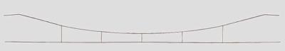 Marklin 5636 I Scale Catenary Wire -- 45.0cm/17 11/16"