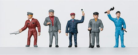 Marklin 56405 I Scale Railroad Workers -- pkg(5)