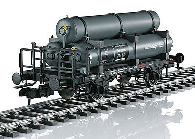 Marklin 58070 1:32 Scale 2-Axle Maintenance Tank Car - Ready to Run -- German State Railroad Company DRG (Era II, black)