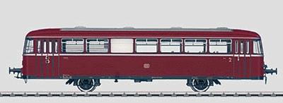 Marklin 58098 I Scale Rail Bus Trailer Car w/Interior Lighting & Marker Lights -- German Federal Railroad