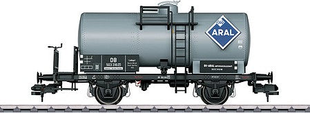 Marklin 58392 I Scale 2-Axle Tank Car - Ready to Run -- Aral 503 316 P (Era IVa, gray, blue)