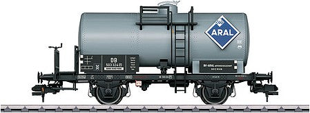 Marklin 58393 I Scale 2-Axle Tank Car - Ready to Run -- Aral 503 324 P (Era III, gray, blue)