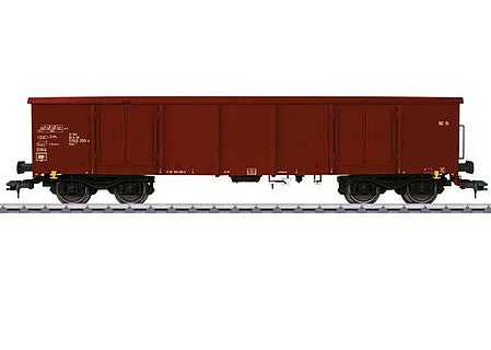 Marklin 58806 I Scale Type Eaos 106 High-Side Gondola - Ready to Run -- German Railroad DB AG 31 80 534 1 693-5 (Era VI, Boxcar Red)