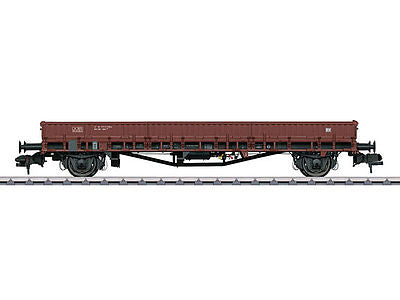 Marklin 58810 I Scale Type Klm 441 Low-Side Gondola - Ready to Run -- German Federal Railroad DB #1 (Era IV, Boxcar Red)