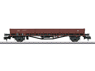 Marklin 58812 1:32 Scale Type Klm 441 Low-Side Gondola - Ready to Run -- German Federal Railroad DB #21 80 313 7 023-0 (Era IV, Boxcar Red)
