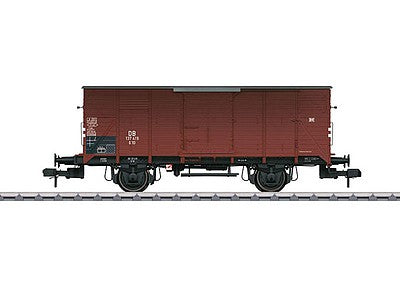 Marklin 58942 I Scale Type G 10 Boxcar - Ready to Run -- German Federal Railroad DB #137 419 (Era III 1960, Boxcar Red)