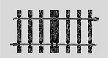 Marklin 5917 I Scale Straight Track -- 150mm