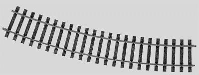 Marklin 5936 I Scale Curved Track -- 46-1/4" 117.6cm Radius