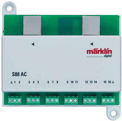 Marklin 60881 All Scale S 88 Decoder/Feedback Module -- For 3-Rail AC Layouts