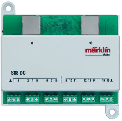 Marklin 60882 All Scale S 88 Decoder/Feedback Module for 2-Rail DC Layouts