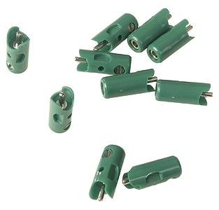 Marklin 71413 All Scale New Style Plugs pkg(10) -- Green