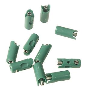 Marklin 71423 All Scale New Style Sockets pkg(10) -- Green