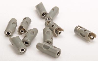 Marklin 71426 All Scale New Style Sockets pkg(10) -- Gray