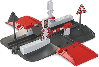 Marklin 72215 HO Scale Grade Crossing with Lights and Sound -- For My World Battery Sets with Plastic-Track