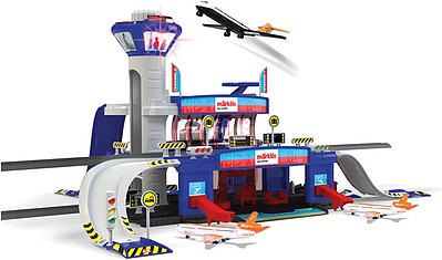 Marklin 72216 HO Scale Airport with Light and Sound - My World -- Lighted Terminal with Sound and Aircraft