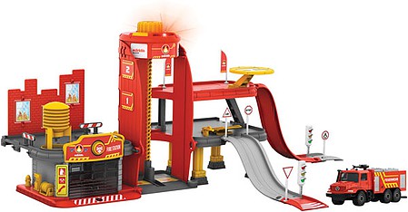 Marklin 72219 HO Scale Fire Station with Light and Sound Play Set - My World -- Kit