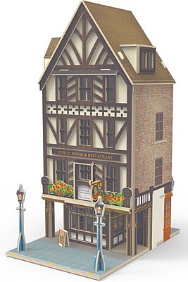 Marklin 72781 HO Scale Restaurant 3D Building Kit - Start Up