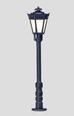 Marklin 72804 HO Scale Park Light -- Black, Height 2-7/32" (56mm)