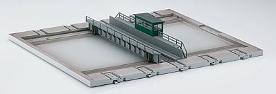 Marklin 72941 HO Scale Transfer Table w/M Track Connections -- Kit - Base 14-3/16 x 16-1/2" 36 x 42cm, Deck : 11-3/8" 28.8cm