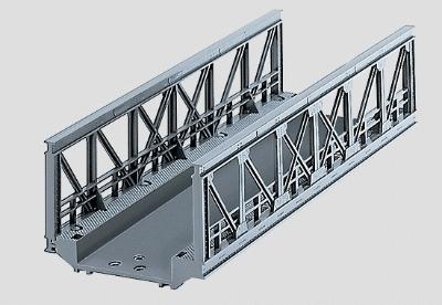 Marklin 74620 HO Scale C-Track -- Truss Bridge - 7-3/32" 18cm
