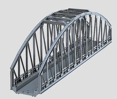 Marklin 74636 HO Scale C-Track -- Arched Bridge - 14-3/16" 36cm