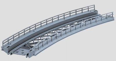 Marklin 7569 HO Scale K Track Accessories -- Bridge Ramp 16-3/4" 42.5cm Radius