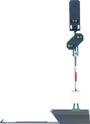 Marklin 76495 HO Scale Color Light Block w/Distant Signal