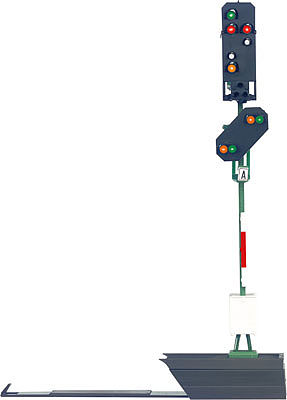 Marklin 76496 HO Scale Color Light Exit w/Distant Signal