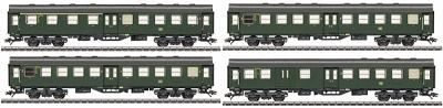 Marklin 774 HO Scale Era III Rebuild Passenger Car Display pkg(16) -- DB German Federal Railroad