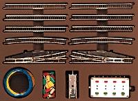 Marklin 8191 Z Scale E Extension Set w/Electric Turnouts
