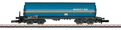 Marklin 82531 Z Scale 4-Axle Pressurized Gas Tank Car 3-Pack - Ready to Run -- Wascosa (Era VI, blue, orange)