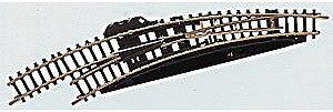Marklin 8568 Z Scale Curved Turnout -- Left, Remote, 30-Degree - 7-11/16" 19.5cm