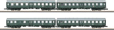 Marklin 87530 Z Scale Commuter Train 4-Car Set - Marklin Insider -- German Federal Railroad DB