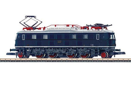 Marklin 88088 Z Scale Class E 18 Electric - Standard DC -- German Federal Railroad DB (Era III, blue, red, silver)