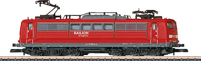 Marklin 88261 Z Scale Class 151 Electric - Standard DC -- Railion Deutschland (Era VI, red, gray)