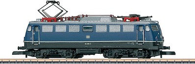 Marklin 88412 Z Scale Class 110.3 Electric w/Pants Crease Ends - Standard DC - Exclusiv -- German Federal Railroad DB (Era IV 1978, blue, black)