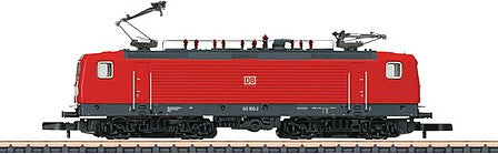 Marklin 88438 Z Scale Class 143 Electric - Standard DC -- German Railroad DB AG (Era V 2002, red, gray)