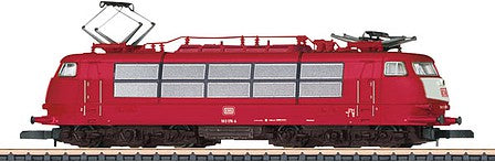 Marklin 88545 Z Scale Class 103.1 Electric - Standard DC -- German Federal Railroad DB (Era IV, red, black)