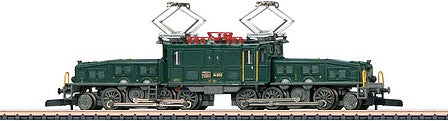 Marklin 88564 Z Scale Class Ce 6/8 III Crocodile Electric - Standard DC -- Swiss Federal Railways SBB 14305 (Era VI 2017, fir green, gray)