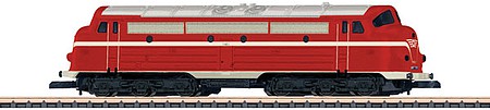 Marklin 88635 Z Scale NOHAB Class M61 Diesel - Standard DC -- Hungarian State Railways MAV (Era V, red, white)