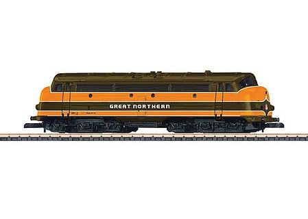 Marklin 88636 Z Scale Class MY 1100 - TMY Diesel - Standard DC -- TAGAB (Era V, Great Northern Scheme (US), Omaha Orange, Pullman Green)