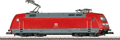 Marklin 88674 Z Scale Class 101 Electric Locomotive - Standard DC -- German Railroad DB AG (Era VI 2017, red, gray)