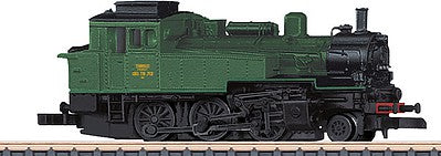 Marklin 88956 Z Scale Class 130 TB 2-6-0T - Standard DC -- French State Railways SNCF (Era III; green, black)
